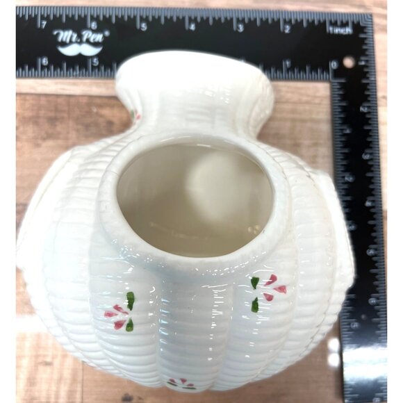 Ceramic Wall Pocket Vase Floral Design - Picture 2 of 7